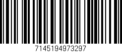 Código de barras (EAN, GTIN, SKU, ISBN): '7145194973297'