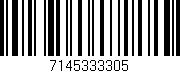 Código de barras (EAN, GTIN, SKU, ISBN): '7145333305'