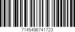 Código de barras (EAN, GTIN, SKU, ISBN): '7145496741723'