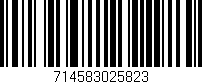 Código de barras (EAN, GTIN, SKU, ISBN): '714583025823'