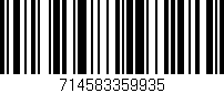 Código de barras (EAN, GTIN, SKU, ISBN): '714583359935'