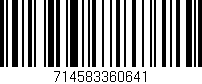 Código de barras (EAN, GTIN, SKU, ISBN): '714583360641'