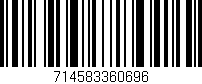 Código de barras (EAN, GTIN, SKU, ISBN): '714583360696'