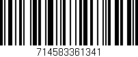 Código de barras (EAN, GTIN, SKU, ISBN): '714583361341'