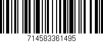 Código de barras (EAN, GTIN, SKU, ISBN): '714583361495'