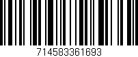 Código de barras (EAN, GTIN, SKU, ISBN): '714583361693'