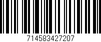 Código de barras (EAN, GTIN, SKU, ISBN): '714583427207'