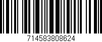 Código de barras (EAN, GTIN, SKU, ISBN): '714583808624'