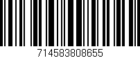 Código de barras (EAN, GTIN, SKU, ISBN): '714583808655'