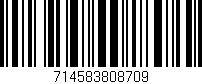 Código de barras (EAN, GTIN, SKU, ISBN): '714583808709'