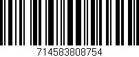 Código de barras (EAN, GTIN, SKU, ISBN): '714583808754'