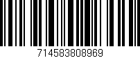 Código de barras (EAN, GTIN, SKU, ISBN): '714583808969'