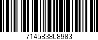 Código de barras (EAN, GTIN, SKU, ISBN): '714583808983'
