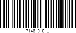 Código de barras (EAN, GTIN, SKU, ISBN): '7146_0_0_U'