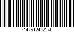 Código de barras (EAN, GTIN, SKU, ISBN): '7147512432240'