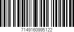 Código de barras (EAN, GTIN, SKU, ISBN): '7149160995122'