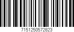 Código de barras (EAN, GTIN, SKU, ISBN): '7151250572823'