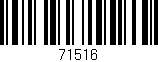 Código de barras (EAN, GTIN, SKU, ISBN): '71516'