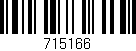 Código de barras (EAN, GTIN, SKU, ISBN): '715166'
