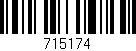 Código de barras (EAN, GTIN, SKU, ISBN): '715174'