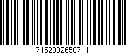 Código de barras (EAN, GTIN, SKU, ISBN): '7152032658711'