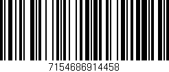 Código de barras (EAN, GTIN, SKU, ISBN): '7154686914458'
