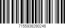 Código de barras (EAN, GTIN, SKU, ISBN): '7155938280246'