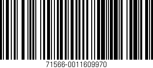 Código de barras (EAN, GTIN, SKU, ISBN): '71566-0011609970'