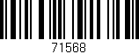 Código de barras (EAN, GTIN, SKU, ISBN): '71568'
