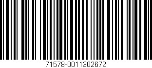 Código de barras (EAN, GTIN, SKU, ISBN): '71578-0011302672'