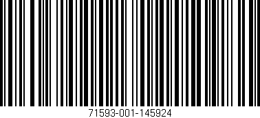 Código de barras (EAN, GTIN, SKU, ISBN): '71593-001-145924'