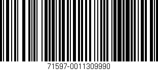 Código de barras (EAN, GTIN, SKU, ISBN): '71597-0011309990'