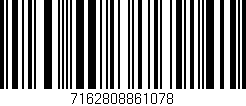 Código de barras (EAN, GTIN, SKU, ISBN): '7162808861078'