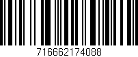 Código de barras (EAN, GTIN, SKU, ISBN): '716662174088'