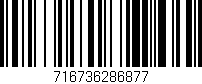 Código de barras (EAN, GTIN, SKU, ISBN): '716736286877'