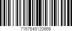 Código de barras (EAN, GTIN, SKU, ISBN): '7167648120866'