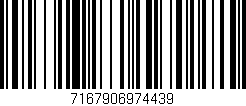 Código de barras (EAN, GTIN, SKU, ISBN): '7167906974439'