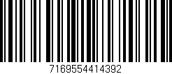 Código de barras (EAN, GTIN, SKU, ISBN): '7169554414392'