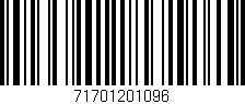 Código de barras (EAN, GTIN, SKU, ISBN): '71701201096'
