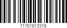 Código de barras (EAN, GTIN, SKU, ISBN): '71701913319'