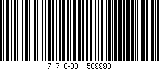Código de barras (EAN, GTIN, SKU, ISBN): '71710-0011509990'