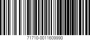 Código de barras (EAN, GTIN, SKU, ISBN): '71710-0011609990'
