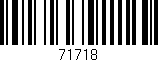 Código de barras (EAN, GTIN, SKU, ISBN): '71718'