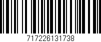 Código de barras (EAN, GTIN, SKU, ISBN): '717226131738'