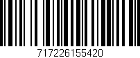 Código de barras (EAN, GTIN, SKU, ISBN): '717226155420'