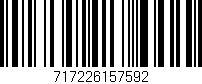 Código de barras (EAN, GTIN, SKU, ISBN): '717226157592'