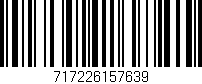 Código de barras (EAN, GTIN, SKU, ISBN): '717226157639'