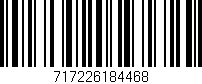 Código de barras (EAN, GTIN, SKU, ISBN): '717226184468'
