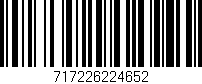 Código de barras (EAN, GTIN, SKU, ISBN): '717226224652'