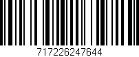Código de barras (EAN, GTIN, SKU, ISBN): '717226247644'